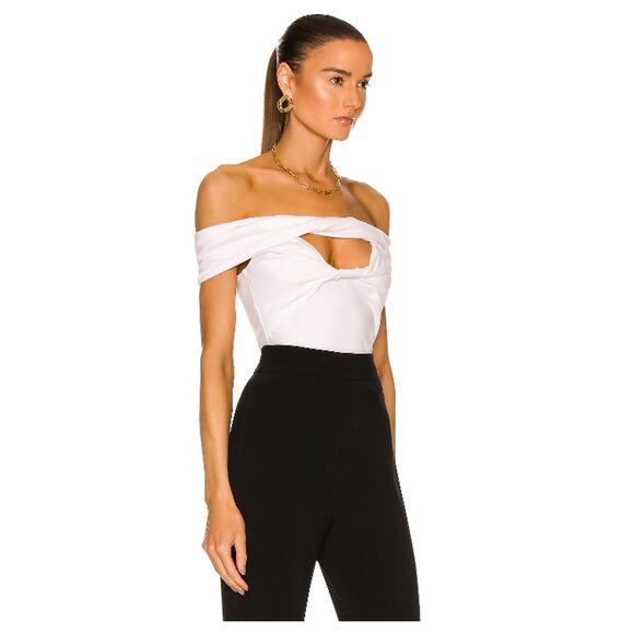 ET OCHS Addison Off The Shoulder Top Size 6 NWOT - Picture 1 of 7